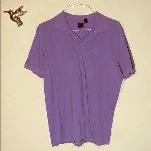 Light Purple Hugo Boss Shirt